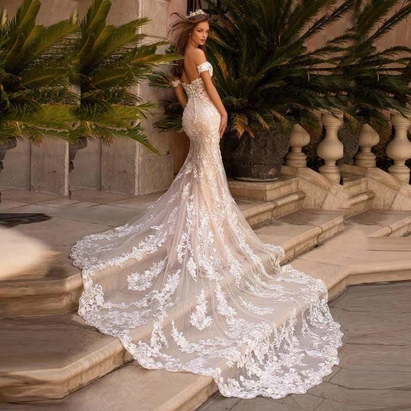 Robe de Mariée Sirène Princesse ...